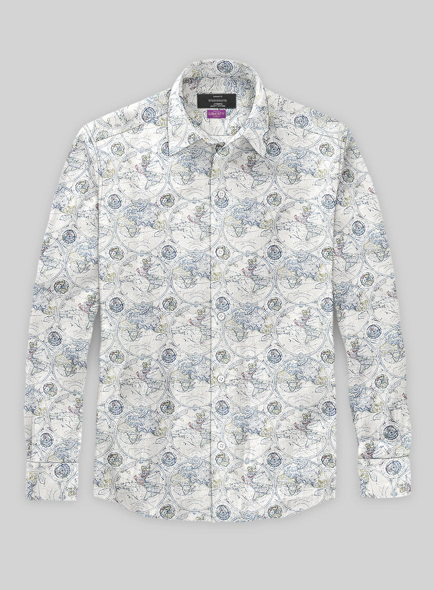 Liberty Atlas Linen Shirt - StudioSuits