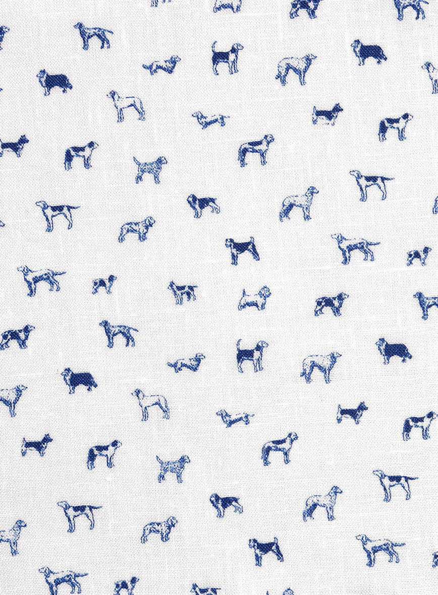 Liberty Hound Linen Shirt - StudioSuits