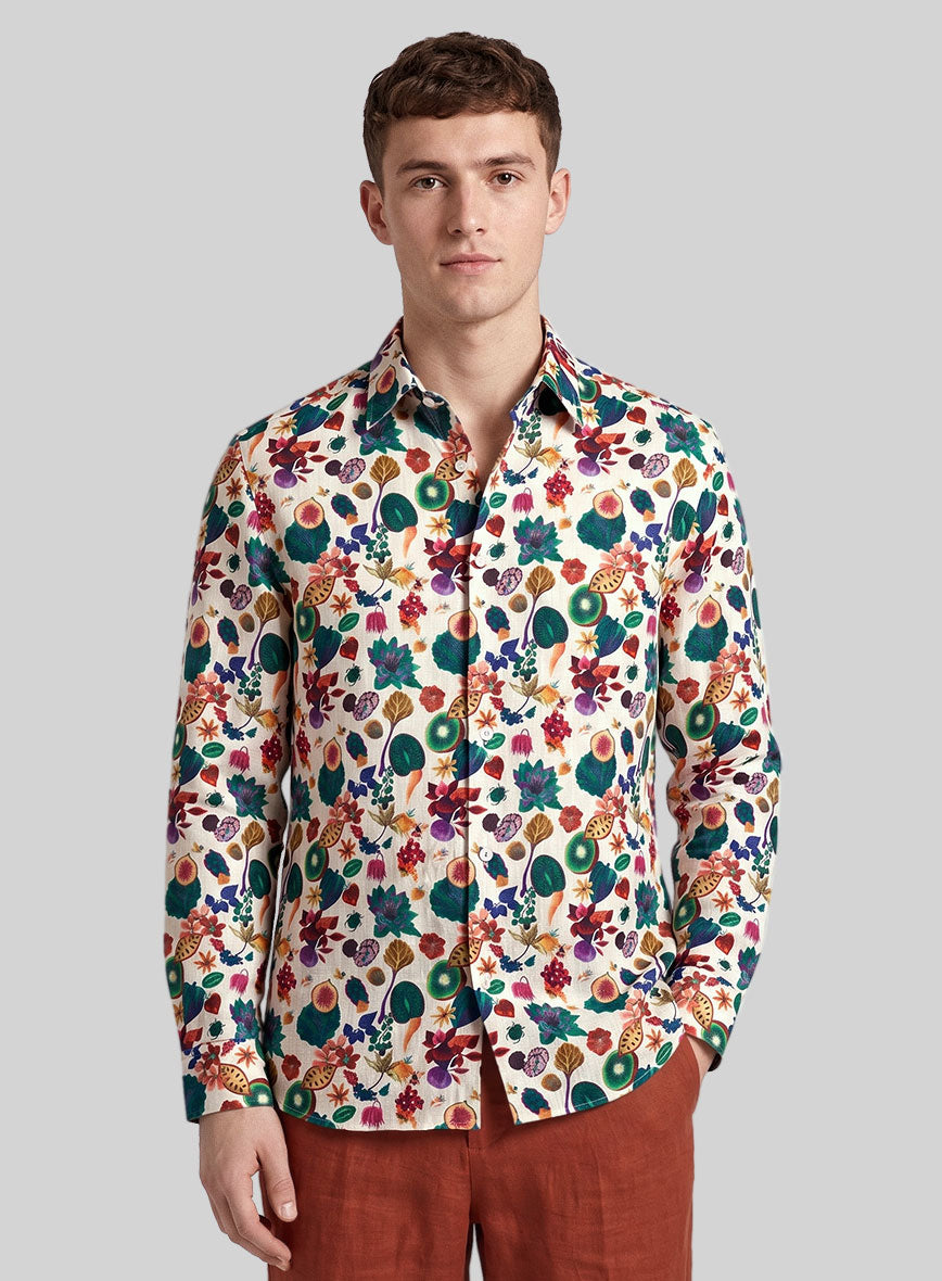 Liberty Paradise Linen Shirt - StudioSuits