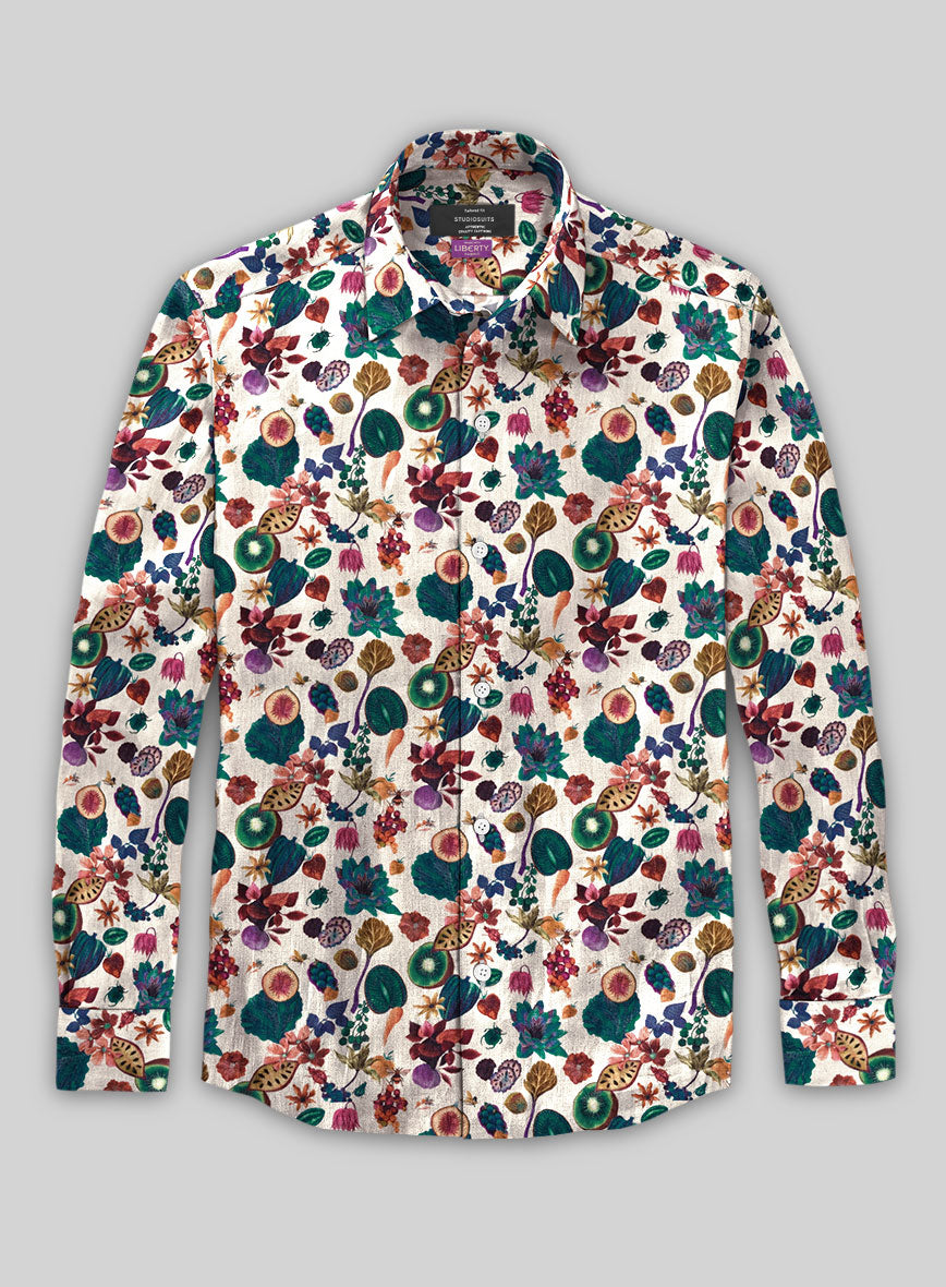 Liberty Paradise Linen Shirt - StudioSuits