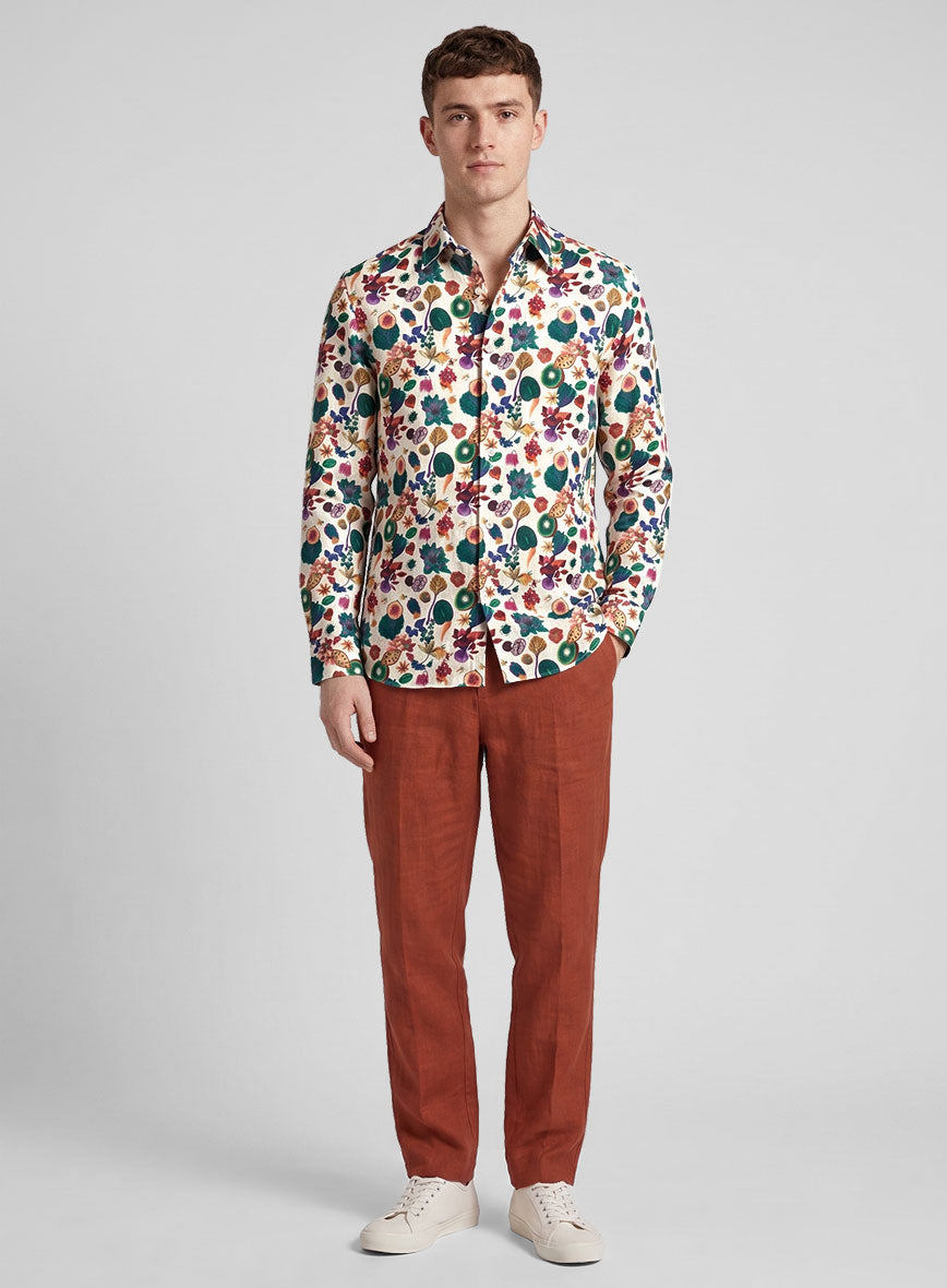 Liberty Paradise Linen Shirt - StudioSuits