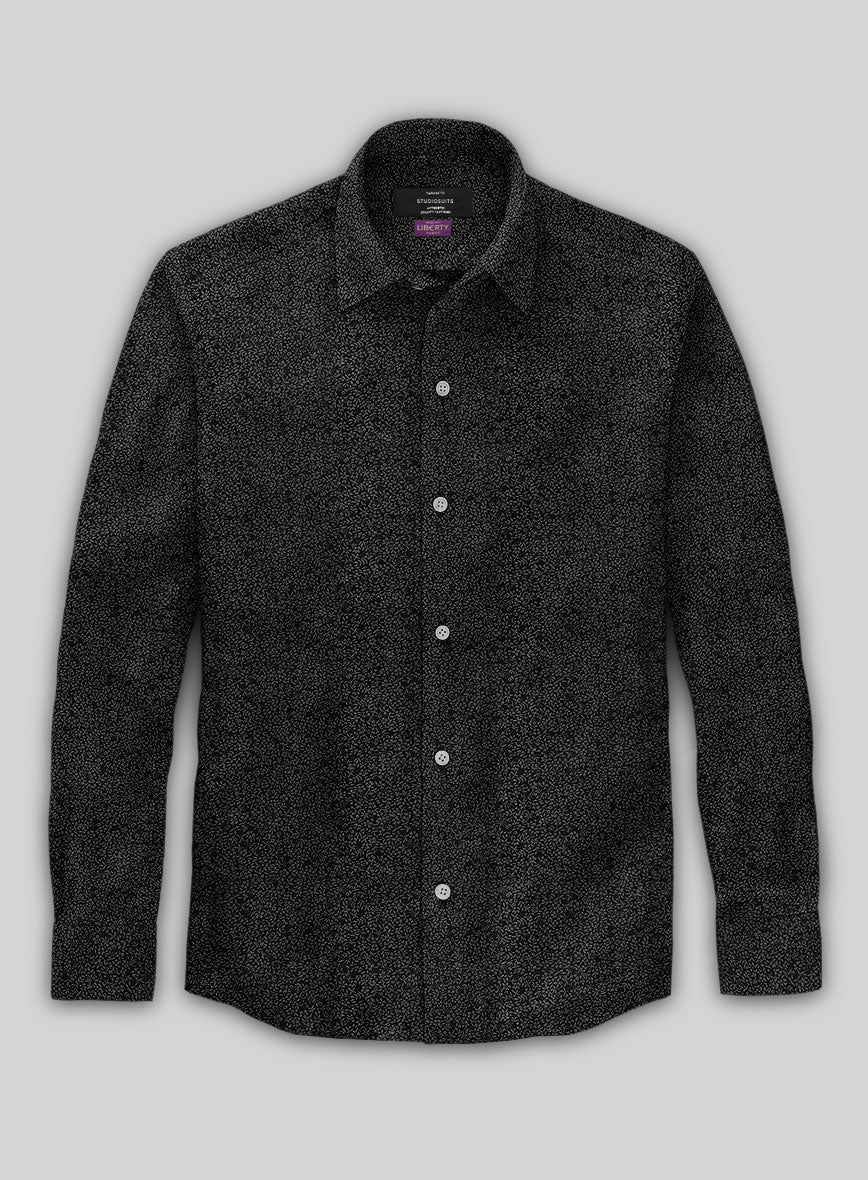 Liberty Shadow Bloom Linen Shirt - StudioSuits