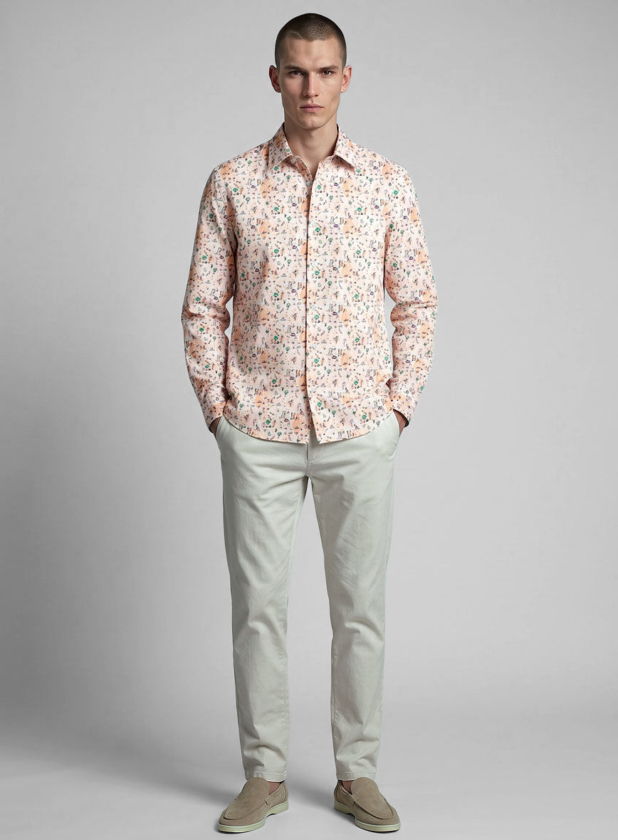 Liberty Teobal Cotton Shirt - StudioSuits