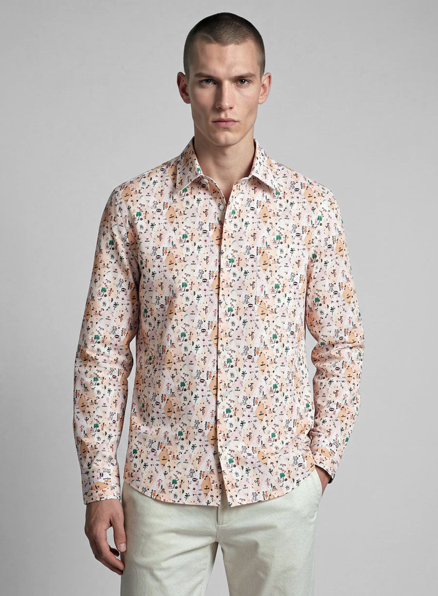Liberty Teobal Cotton Shirt - StudioSuits