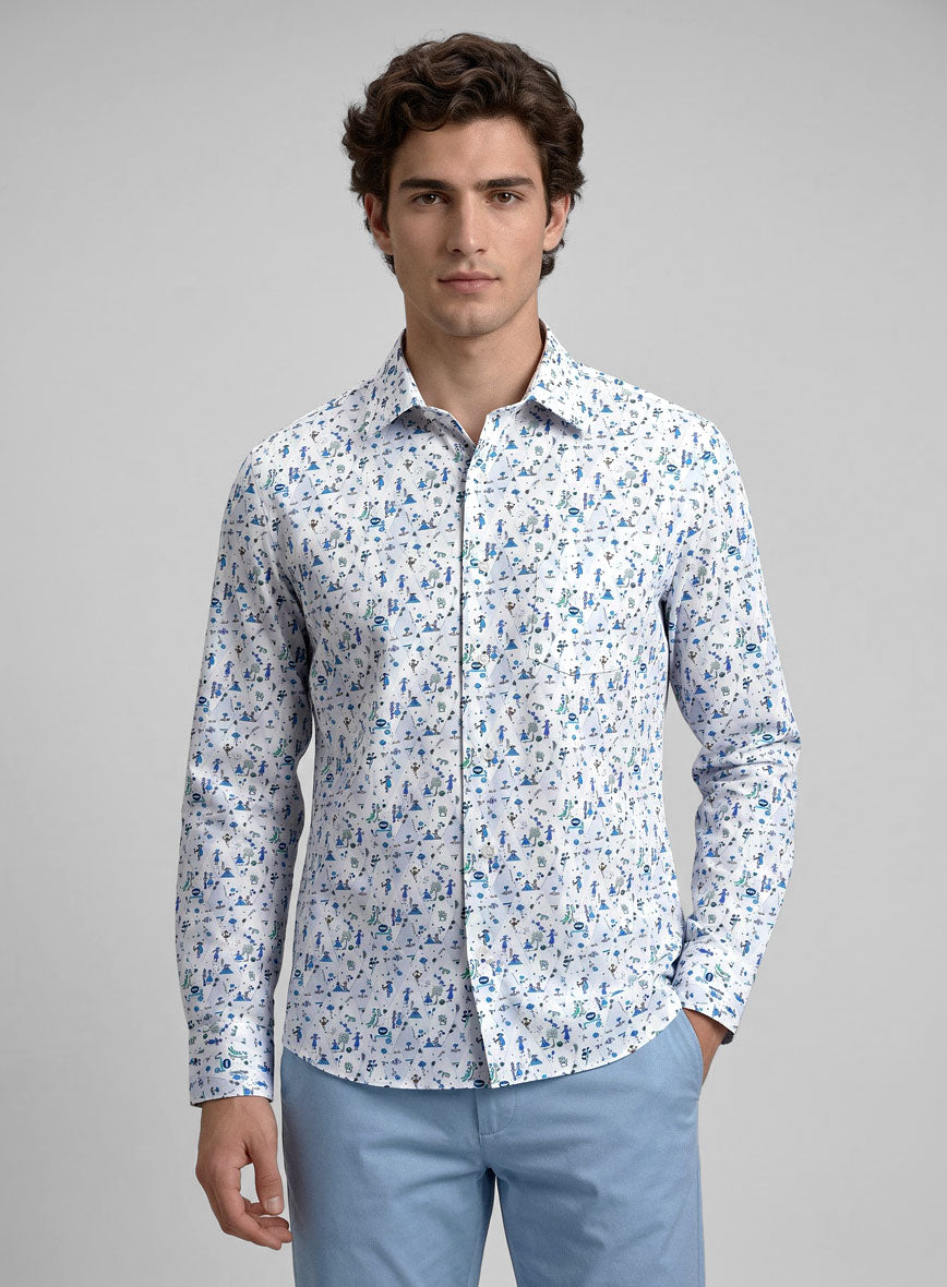 Liberty Tomaso Cotton Shirt - StudioSuits