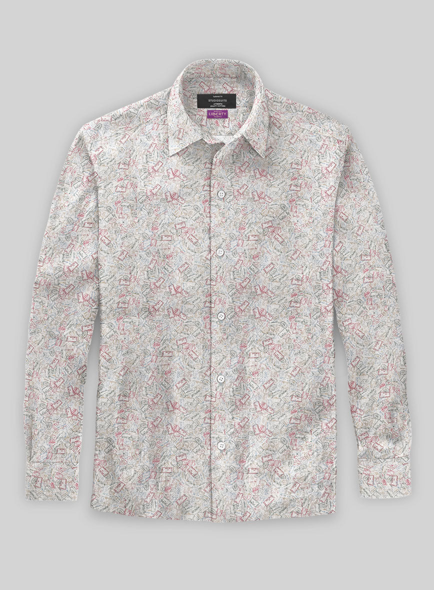 Liberty Voyage Seal Linen Shirt – StudioSuits