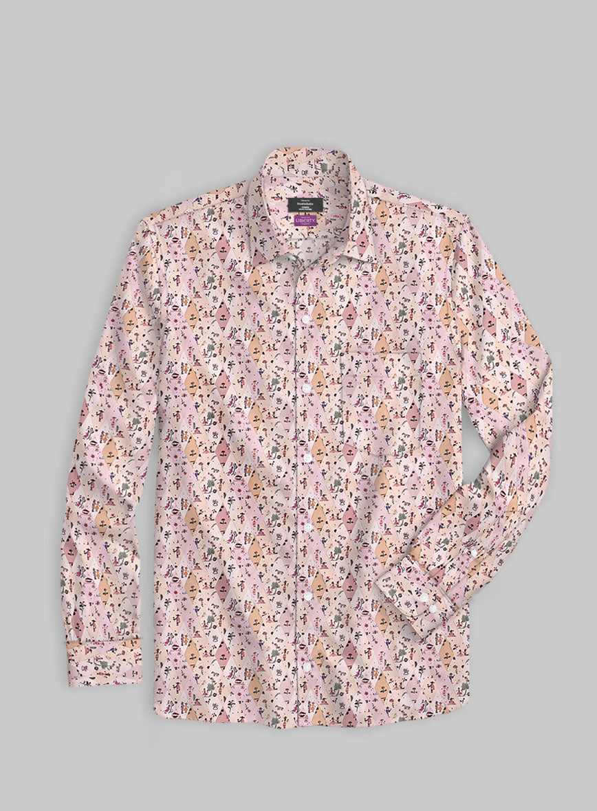 Liberty Ajetan Cotton Shirt - StudioSuits