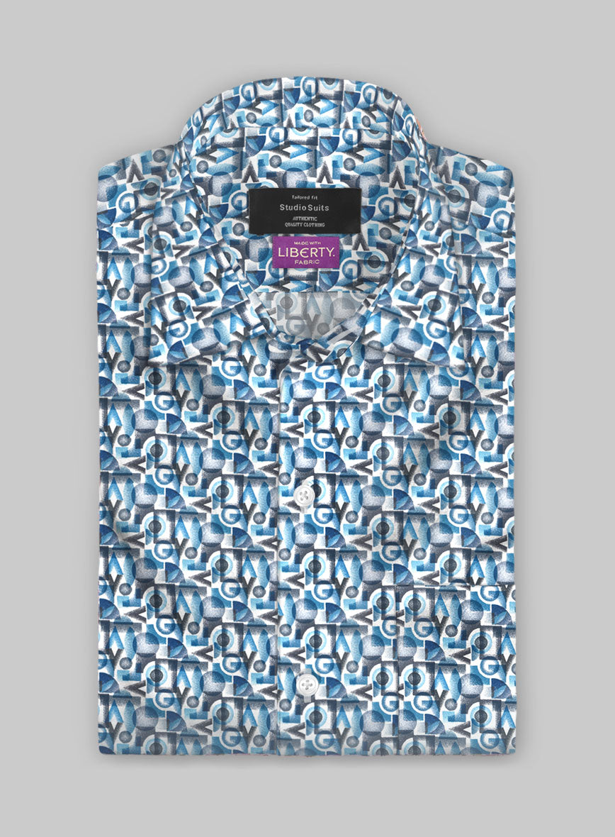 Liberty Amnesa Cotton Shirt - StudioSuits