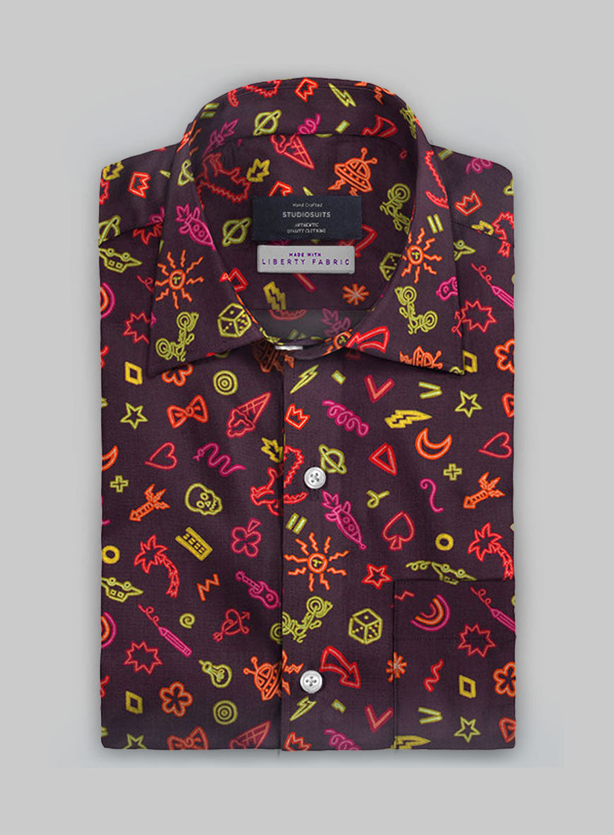 Liberty Niocci Cotton Shirt - StudioSuits