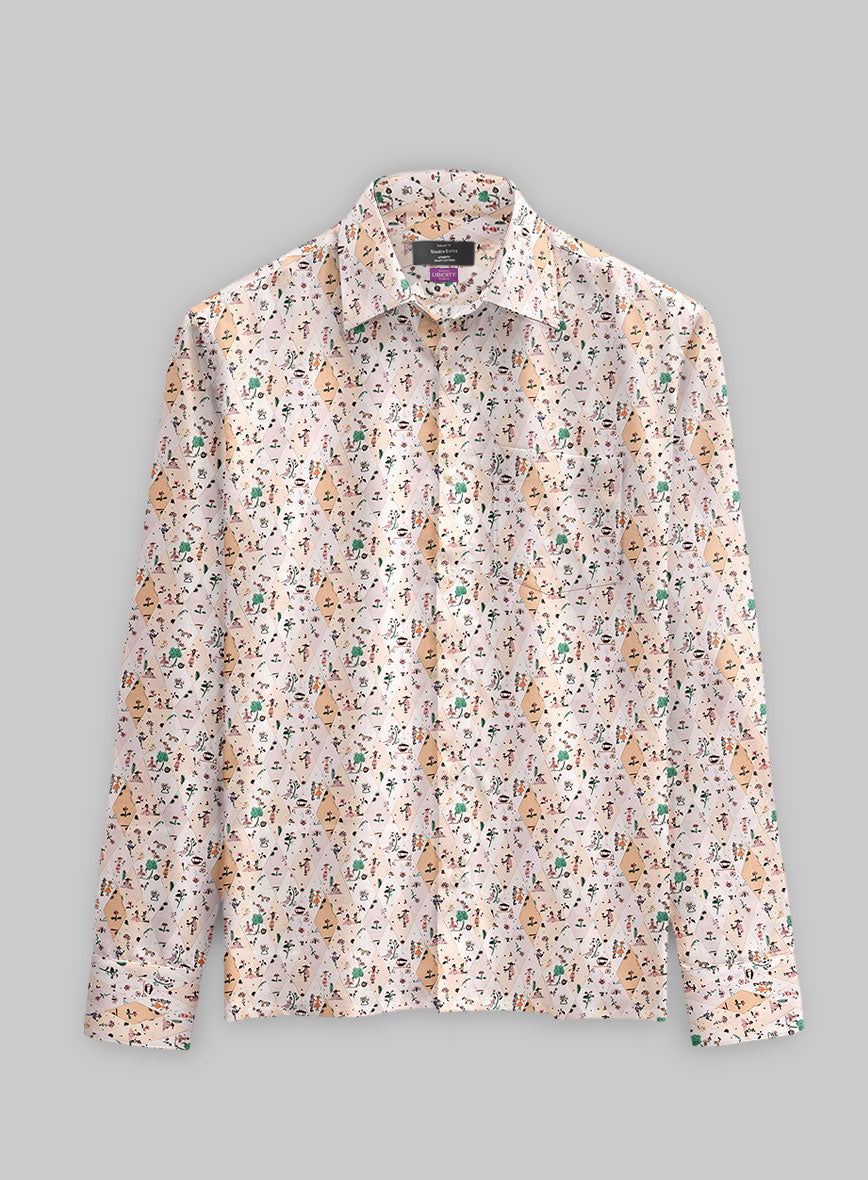 Liberty Teobal Cotton Shirt - StudioSuits