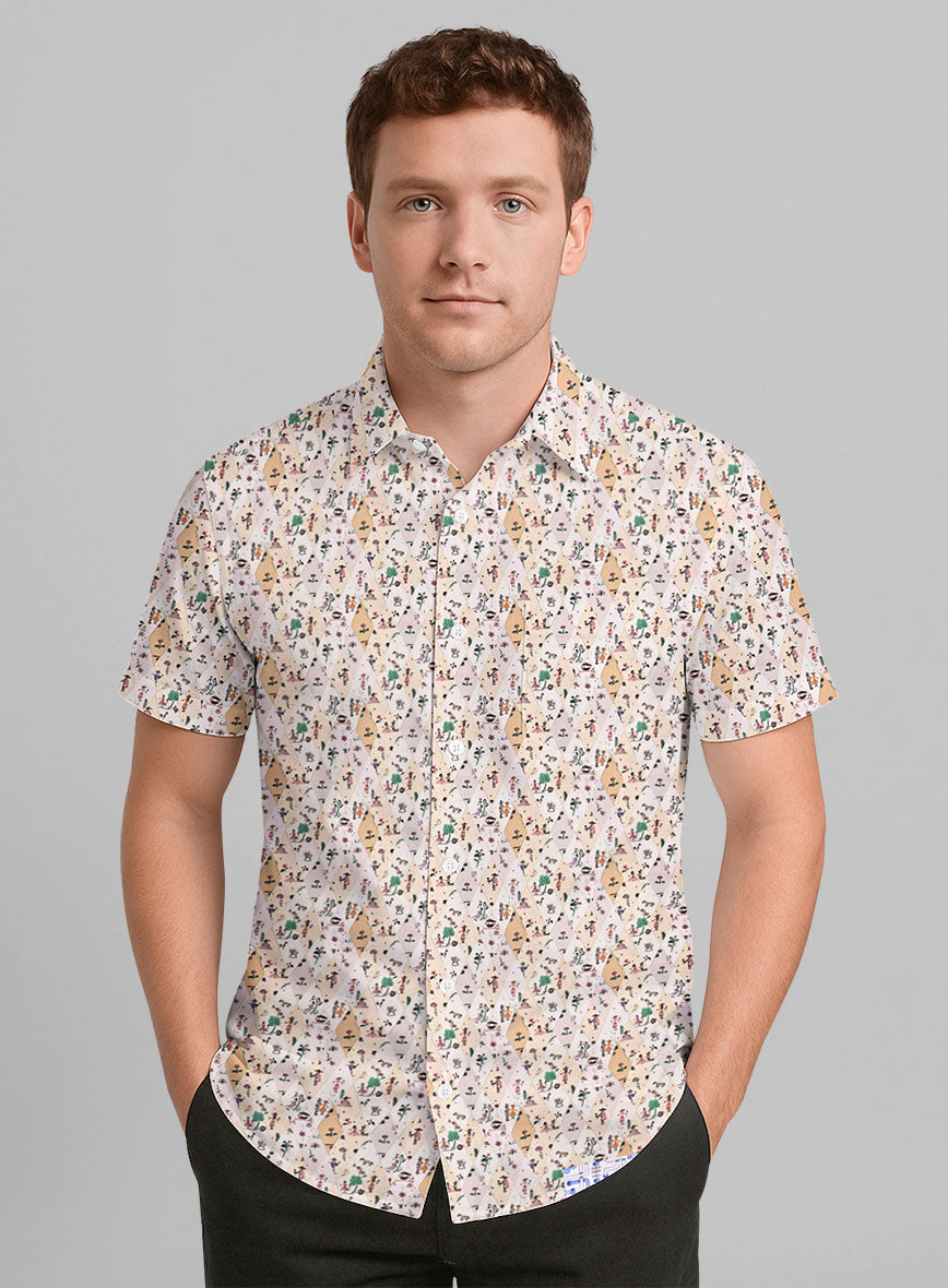 Liberty Teobal Cotton Shirt - StudioSuits