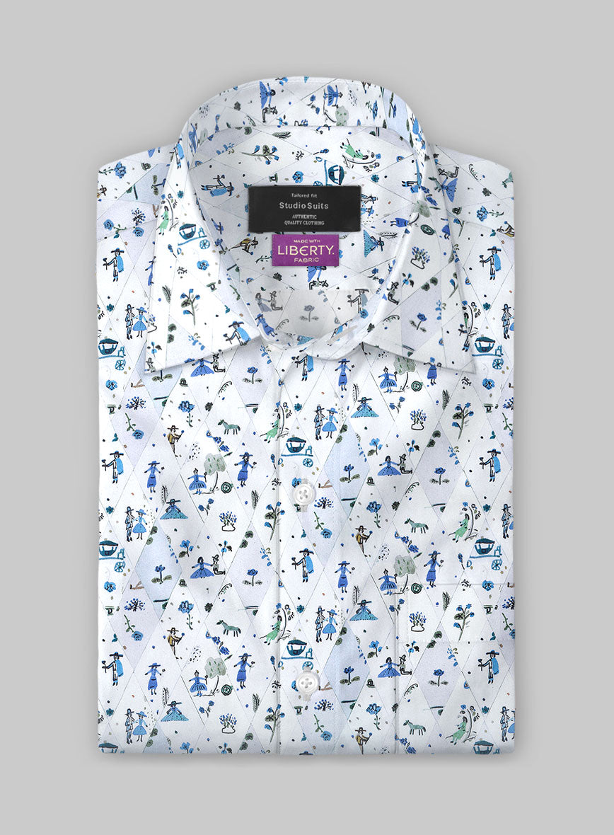 Liberty Tomaso Cotton Shirt - StudioSuits
