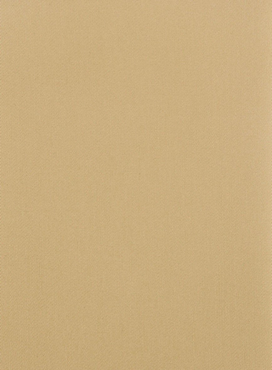 Light Khaki Napoli Stretch Lightweight Cotton Jacket - StudioSuits