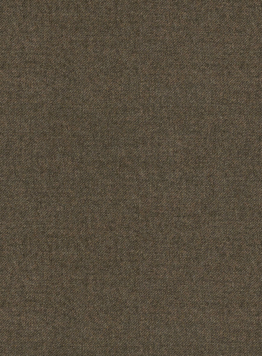 Light Weight Rust Brown Highland Tweed Trousers - StudioSuits