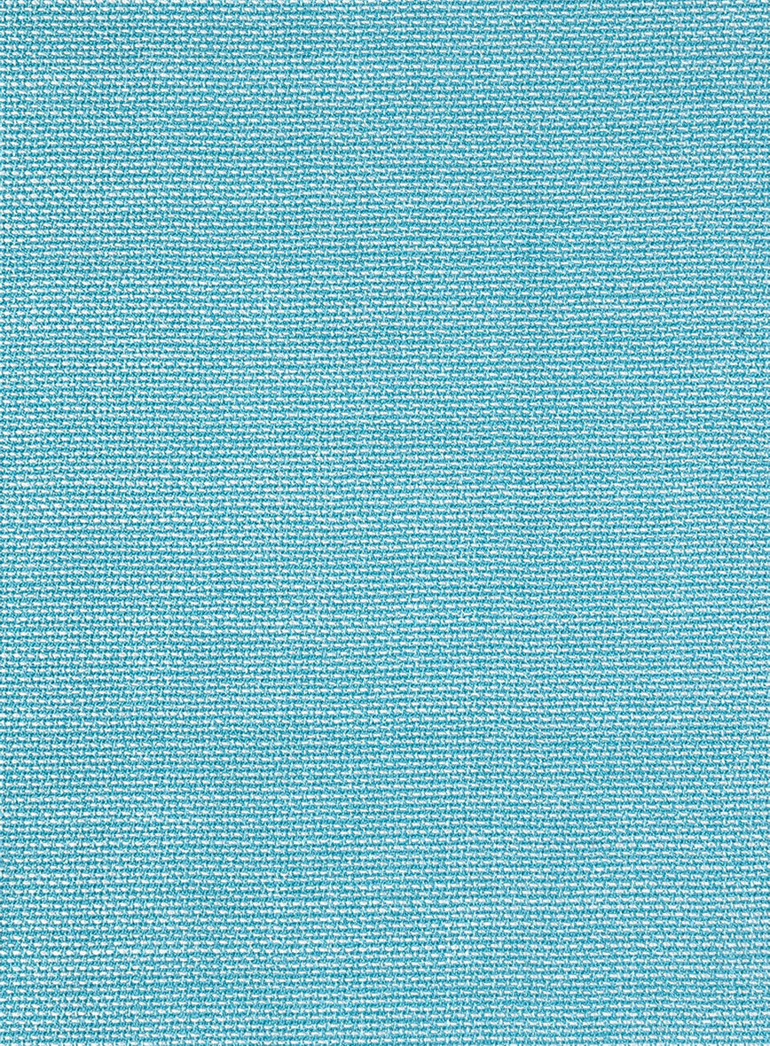 Light Blue Hopsack Suit - StudioSuits