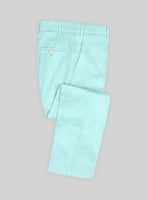 Light Blue Thick Corduroy Pants - StudioSuits