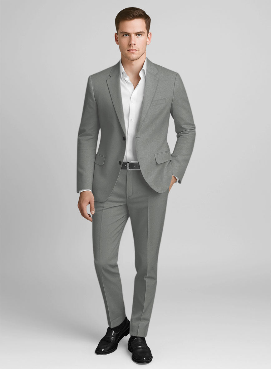 Light Gray Chino Suit - StudioSuits
