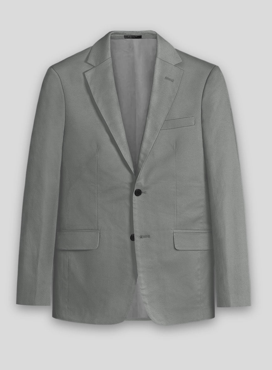 Light Gray Chino Suit - StudioSuits