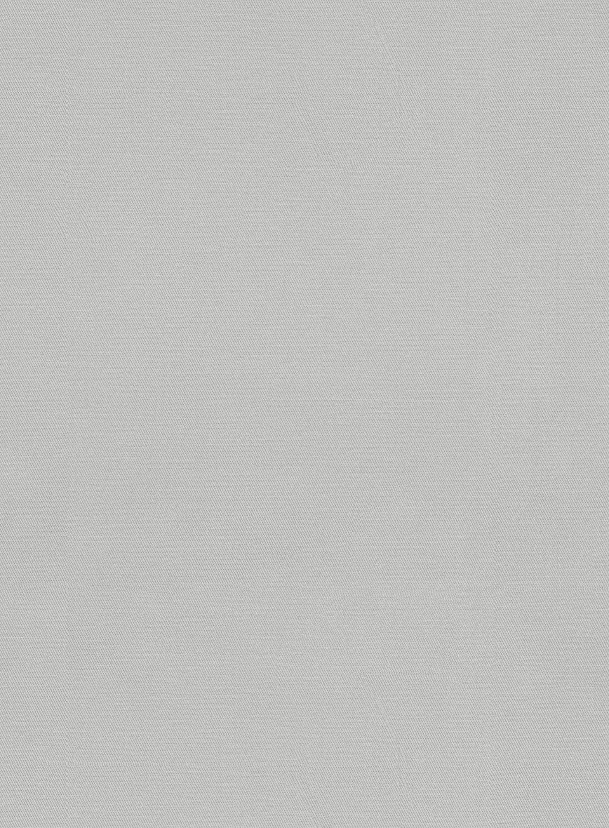Light Gray Stretch Chino Jacket - StudioSuits