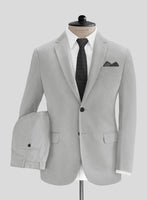 Light Gray Stretch Chino Suit - StudioSuits