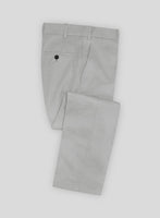 Light Gray Stretch Chino Suit - StudioSuits