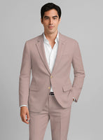 Light Mauve Stretch Chino Jacket - StudioSuits