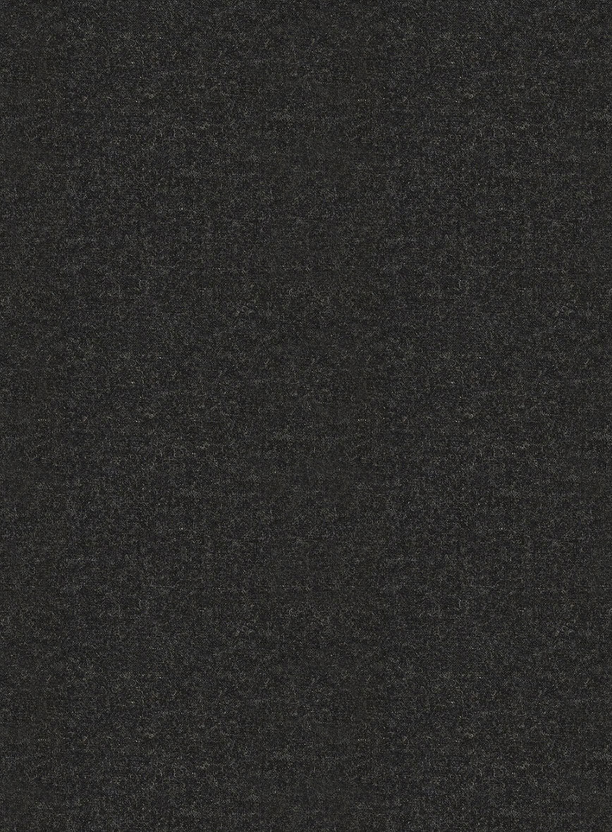 Nomad Light Weight Hamburg Charcoal Tweed Shirt - StudioSuits