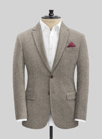 Light Weight Brown Tweed Jacket - StudioSuits