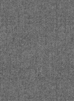 Light Weight Dark Gray Tweed Jacket - StudioSuits