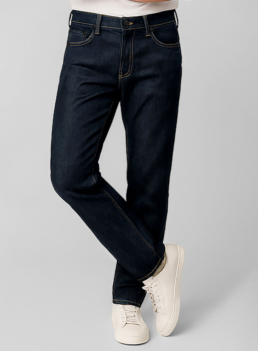 Light Weight Dark Indigo Jeans - StudioSuits