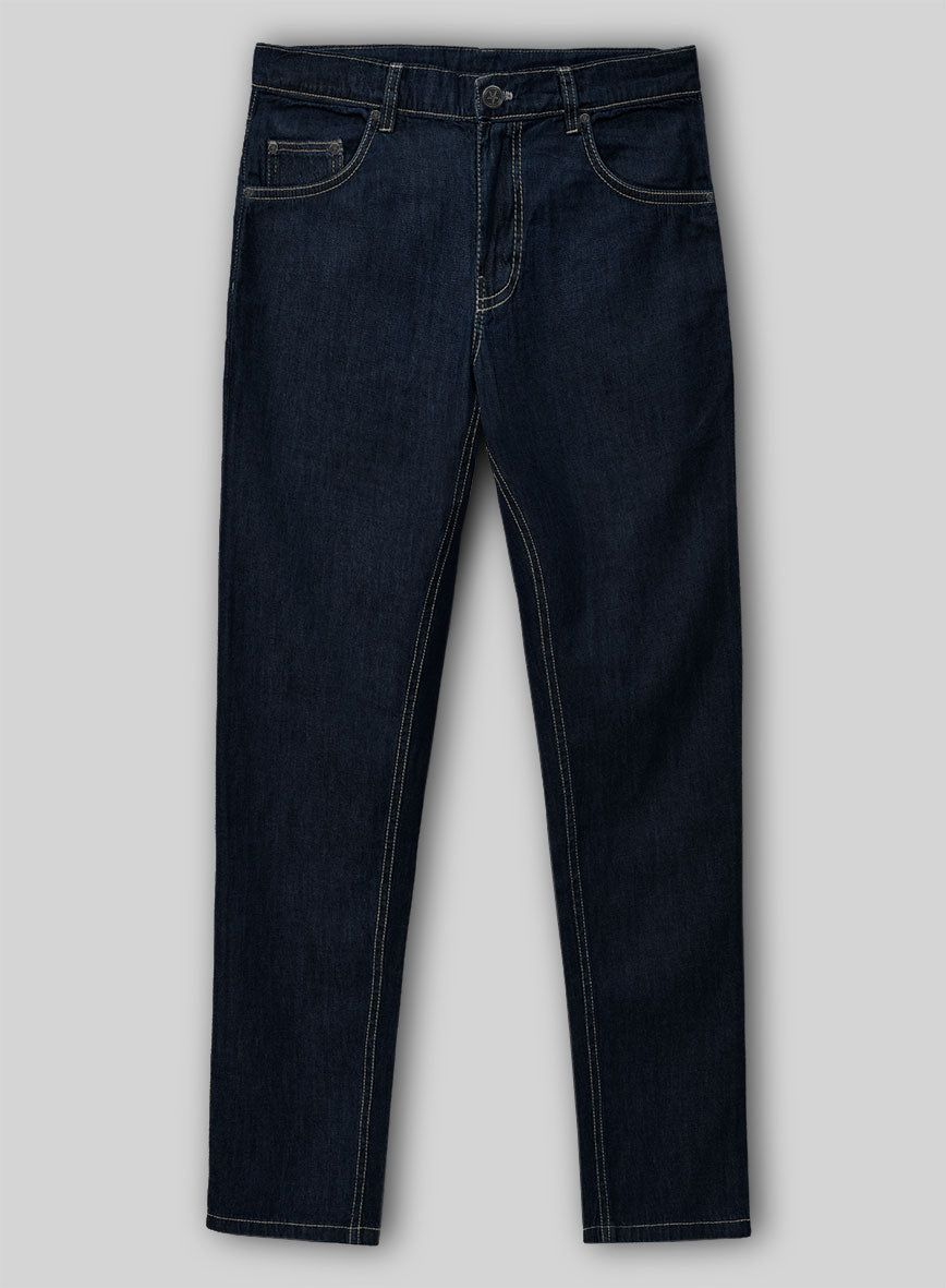 Light Weight Dark Indigo Jeans – StudioSuits