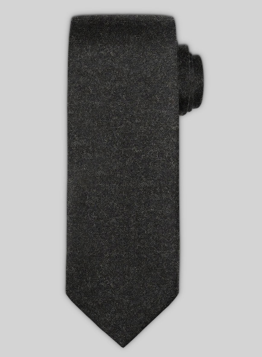 Tweed Tie - Hamburg Charcoal - StudioSuits