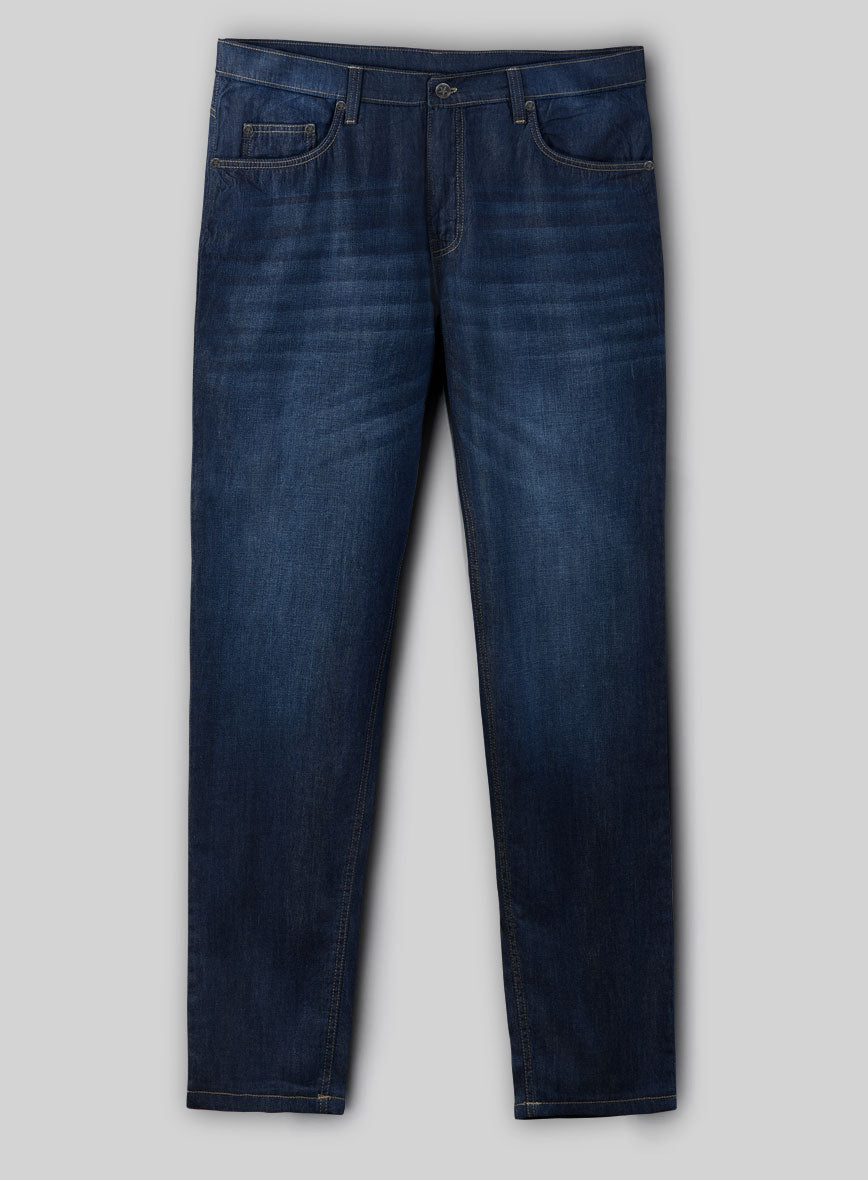 Light Weight Indigo Traveller Jeans - StudioSuits