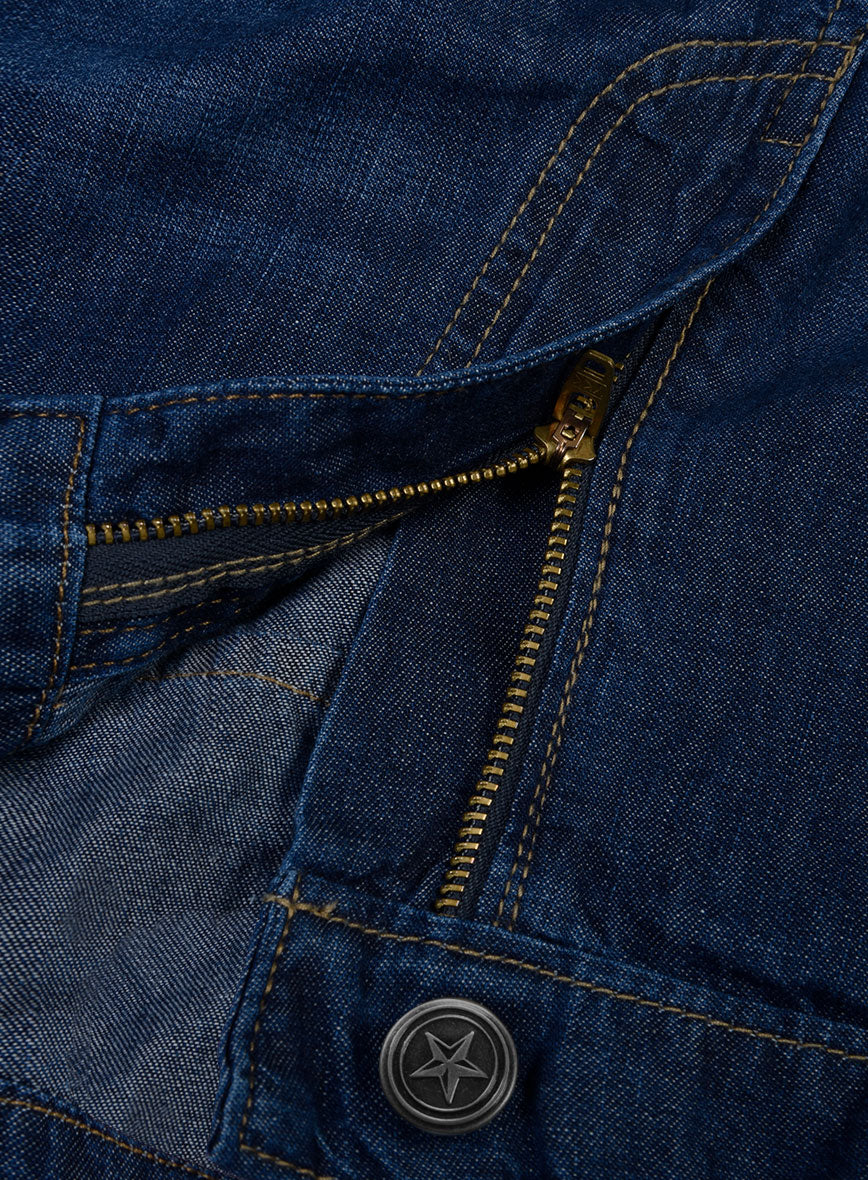 Light Weight Indigo Traveller Jeans - StudioSuits