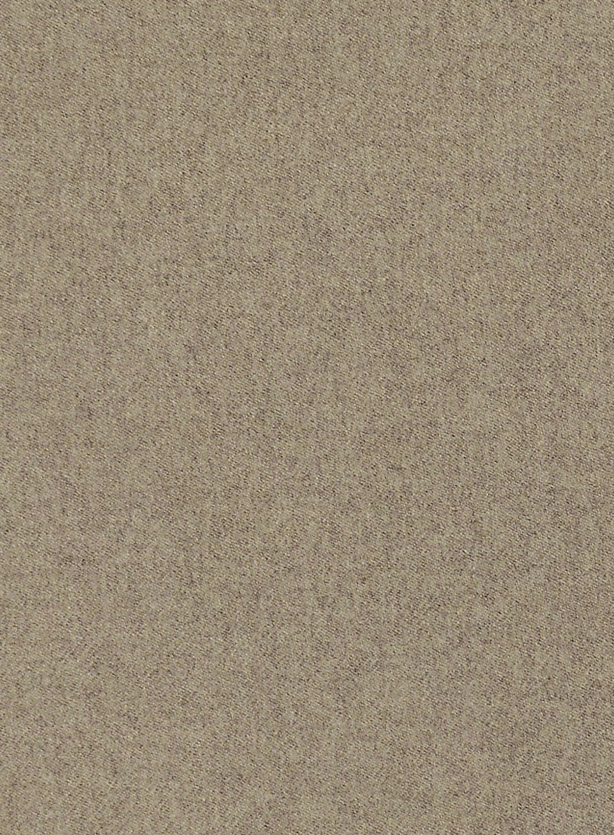 Light Weight Light Brown Highland Tweed Trousers - StudioSuits