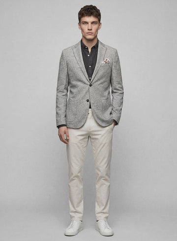 Light Weight Roman Linen Sports Jacket - StudioSuits