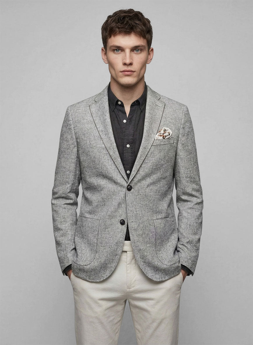 Light Weight Roman Linen Sports Jacket - StudioSuits