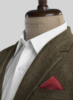 Light Weight Rust Brown Tweed Suit - StudioSuits