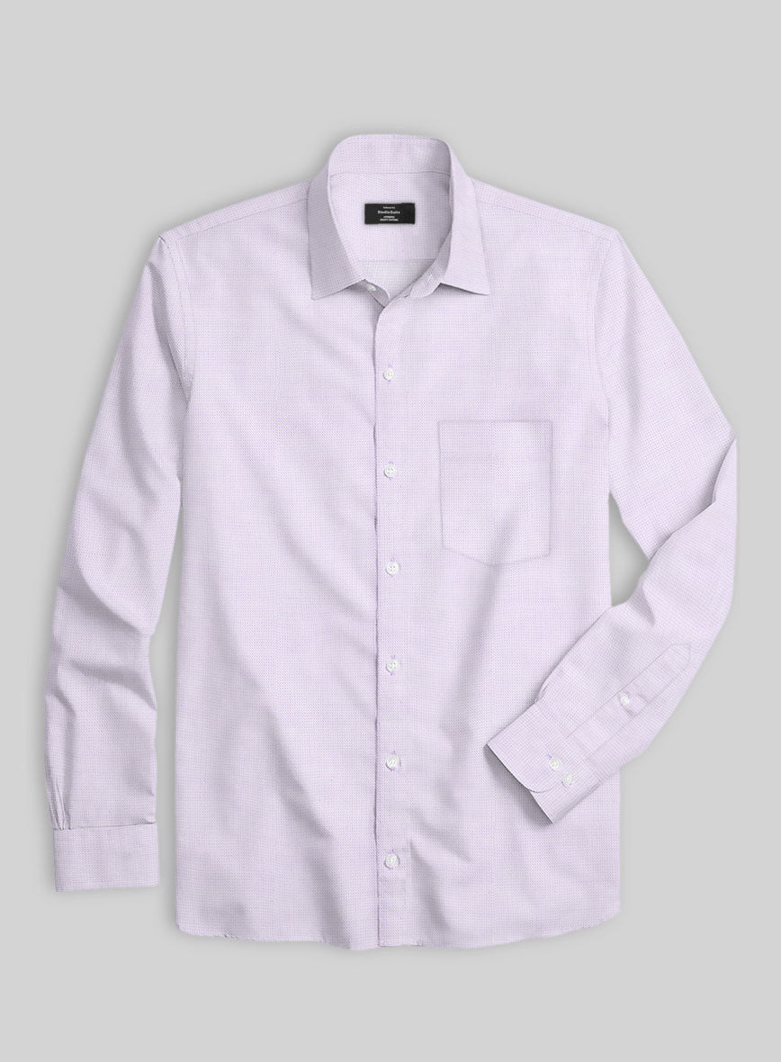 Lilac Hush Cotton Shirt - StudioSuits
