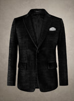 Linear Velvet Blazer - StudioSuits