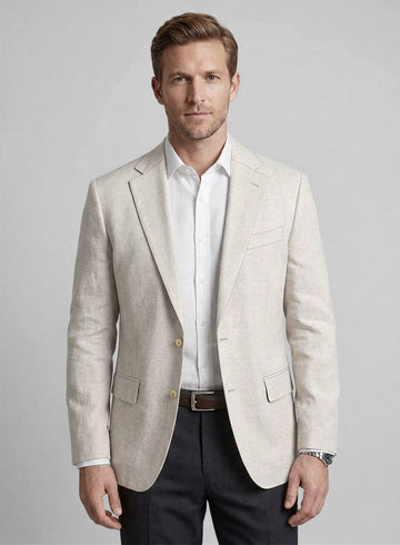Linen Jacket - Un Lined - StudioSuits