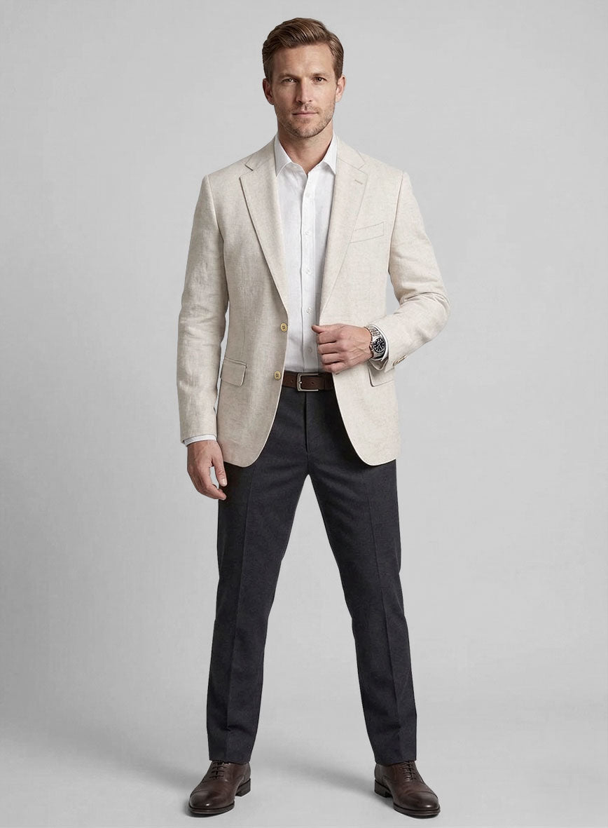 Linen Jacket - Un Lined – StudioSuits