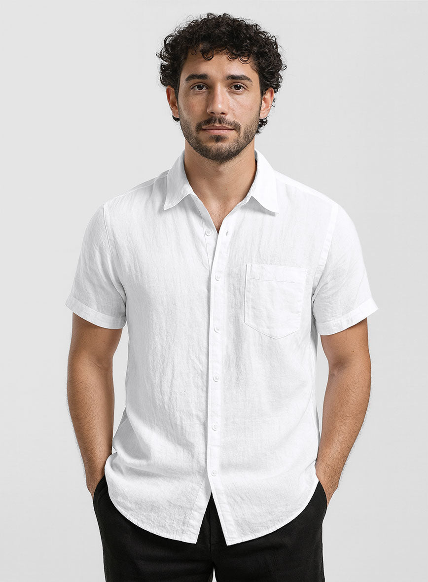 Linen Shirt - Half Sleeves - StudioSuits