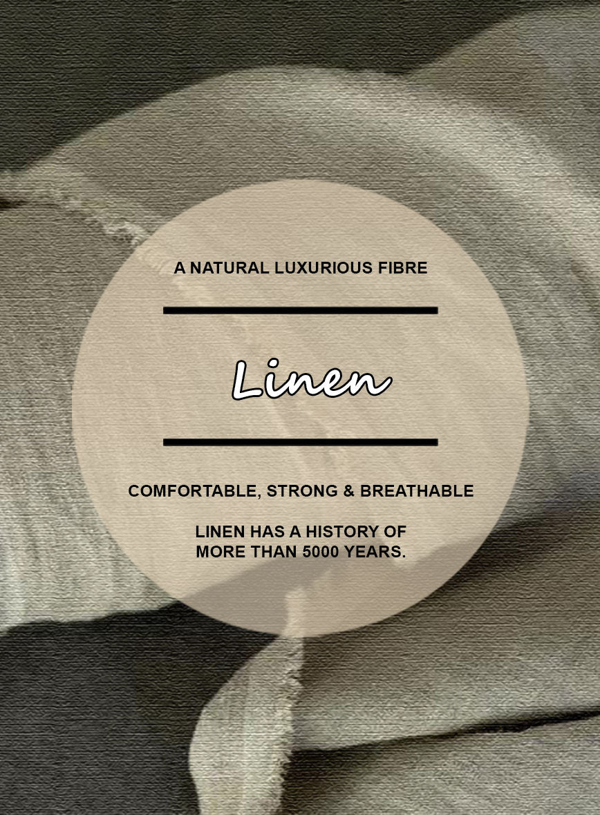 Italian Linen Lusso Blue Pants - StudioSuits