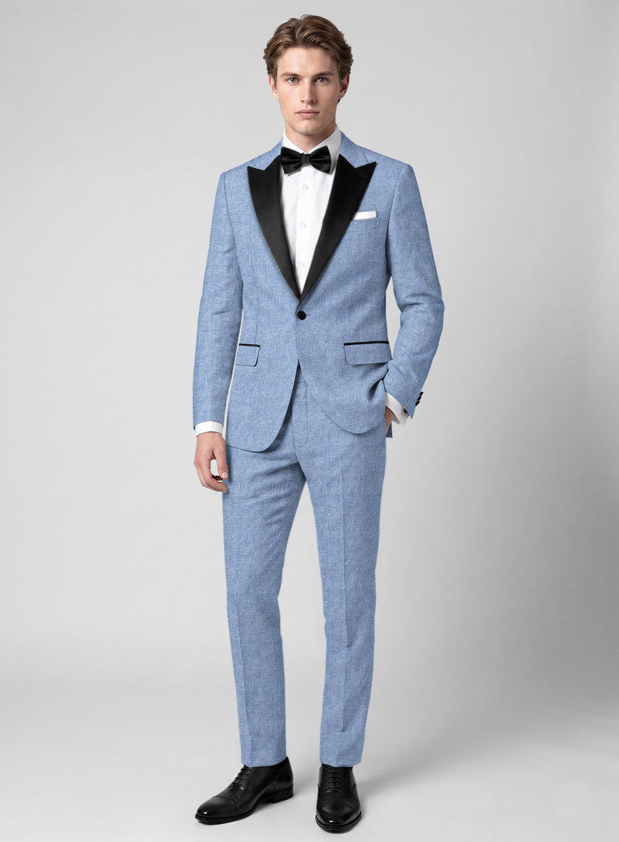Linen Tuxedo Suit - StudioSuits