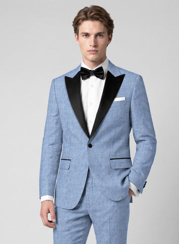 Linen Tuxedo Suit - StudioSuits