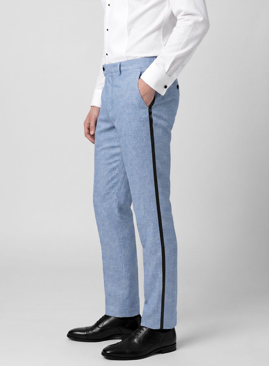 Linen Tuxedo Suit - StudioSuits
