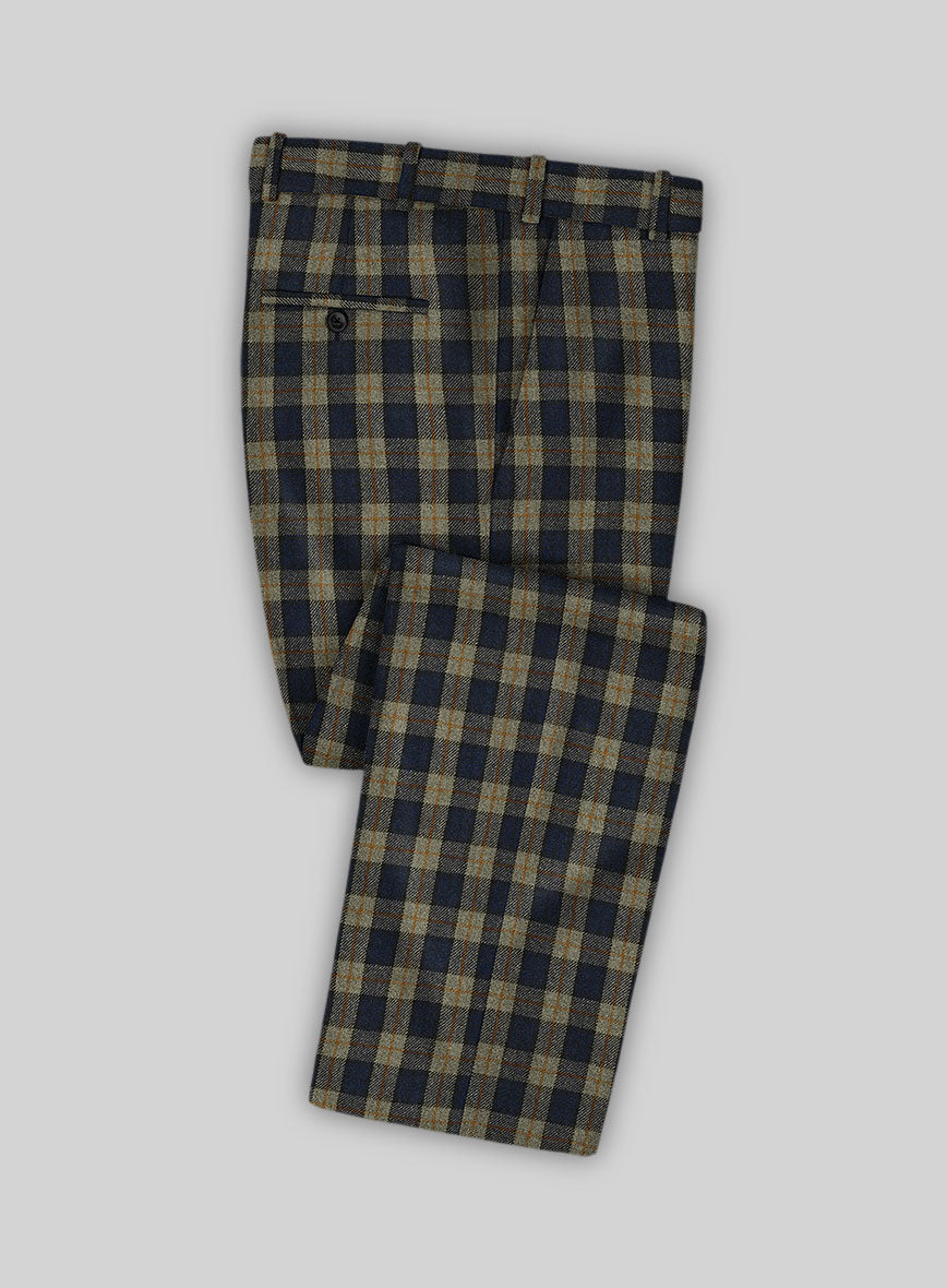 Linton Checks Tweed Pants - StudioSuits