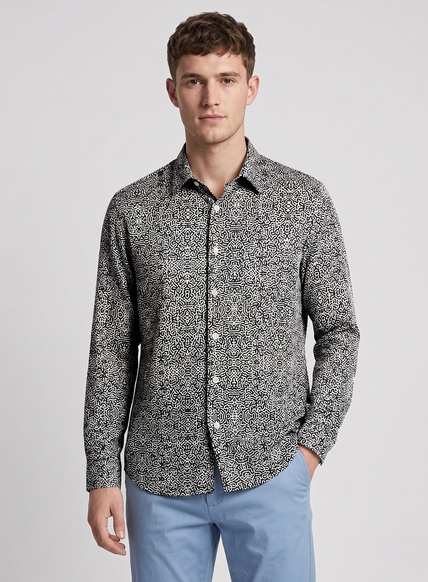 Lissette Silk Cotton Shirt - StudioSuits