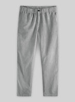 Easy Pants Light Gray Corduroy - StudioSuits